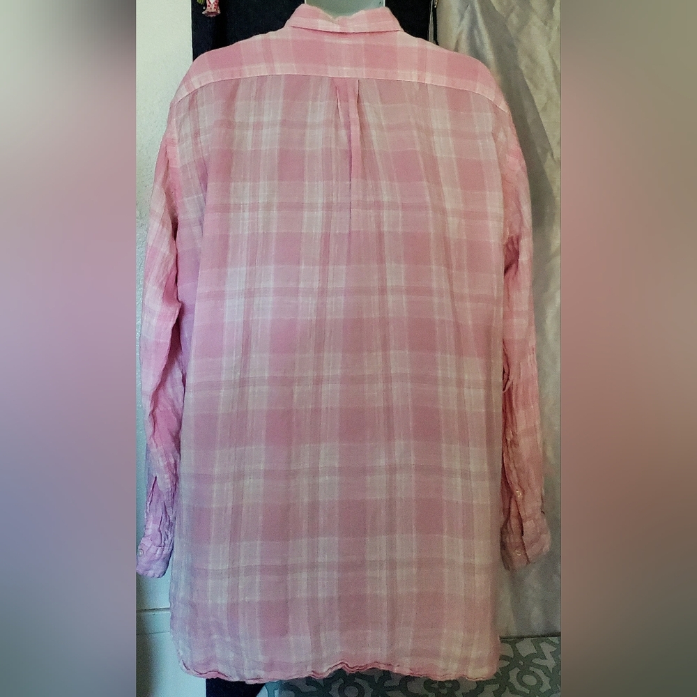 Men's Ralph Lauren Blue Label Dress Shirt. XL Tall - Picture 5 of 6